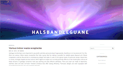 Desktop Screenshot of halsbandleguane.net